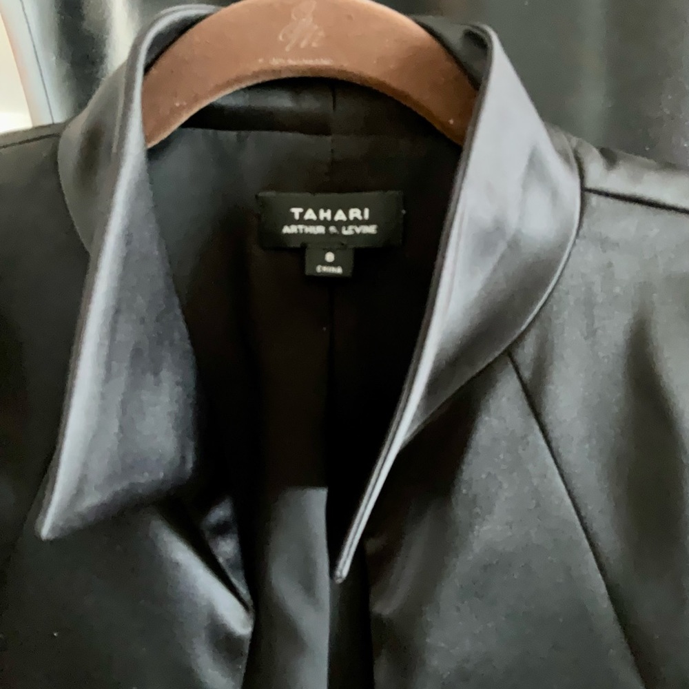 Tajari Black Crop Jacket